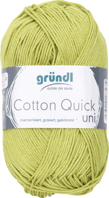 Cotton Quick Uni 140 Licht Groen 50gr