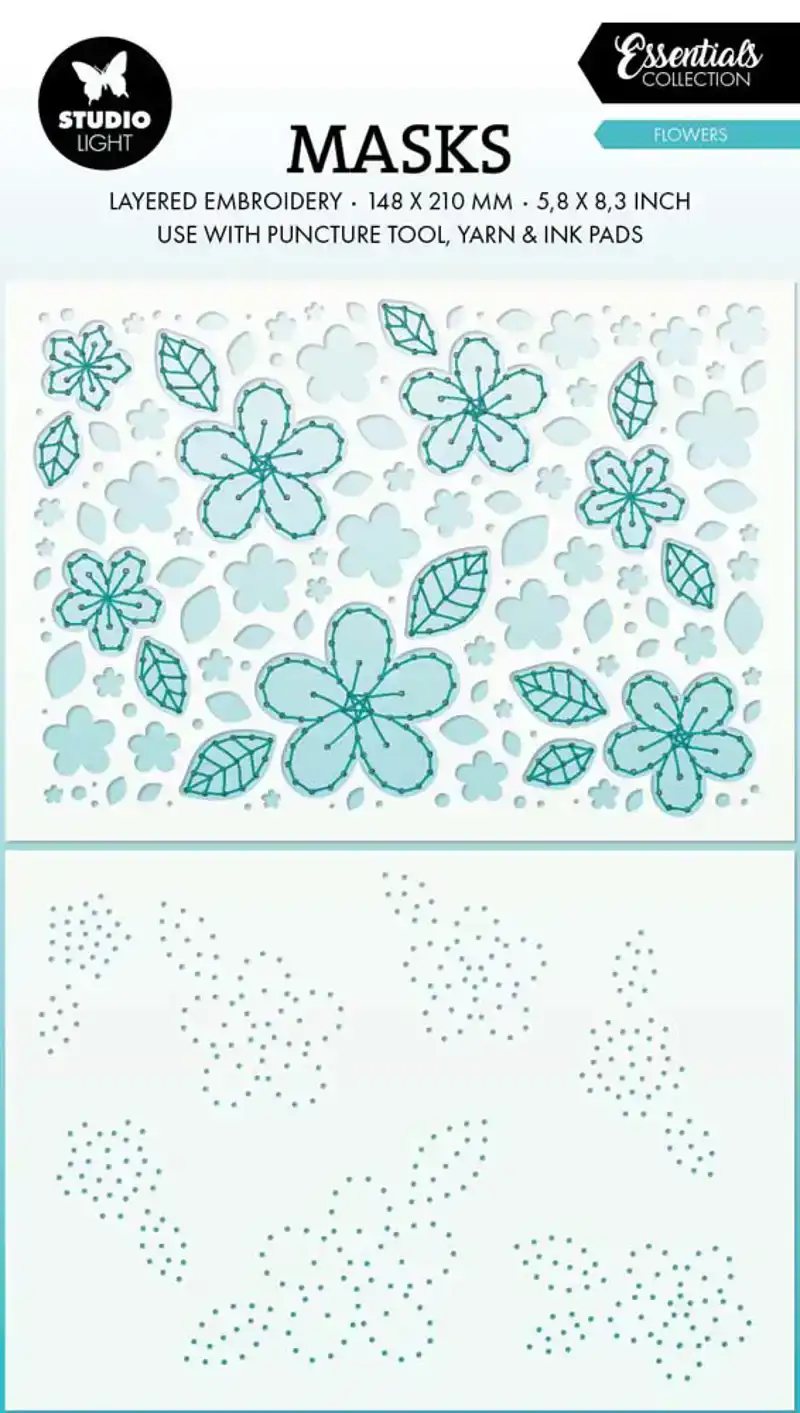 Studio Light Puncture tool mask Flowers