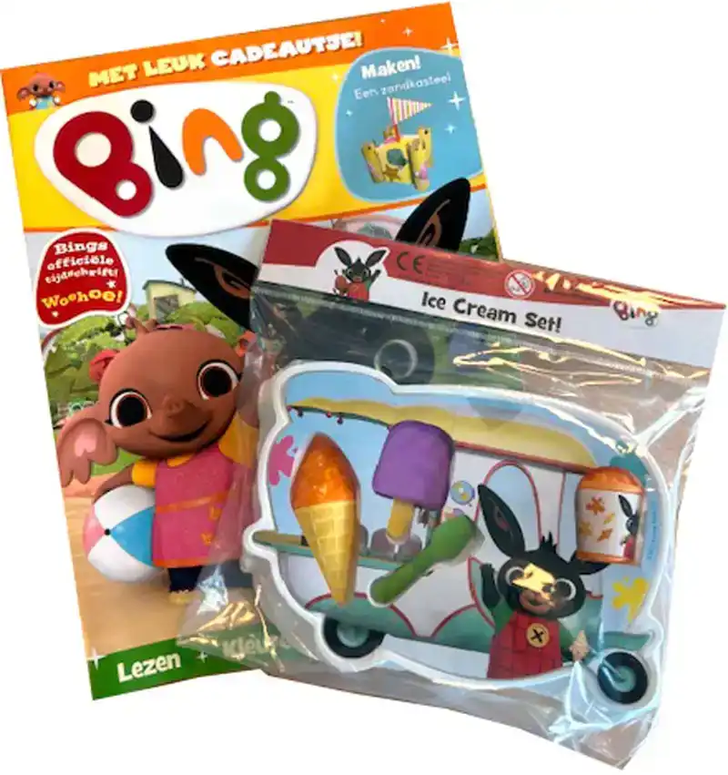Bing activity pakket + gratis speeltje