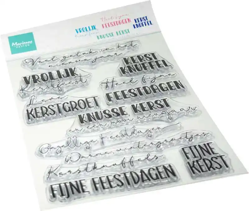 Marianne Design Stempel Lieve Kerst Groet