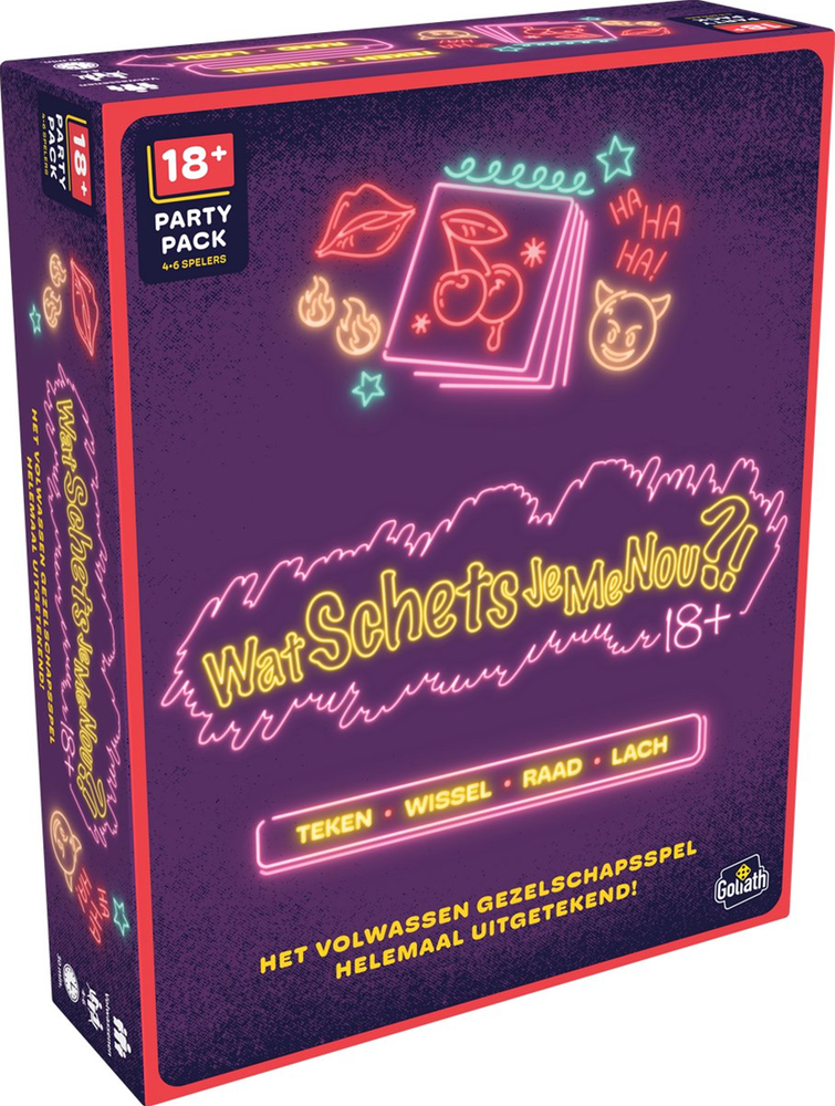 Goliath Wat Schets Je Me Nou 18+ - Partyspel