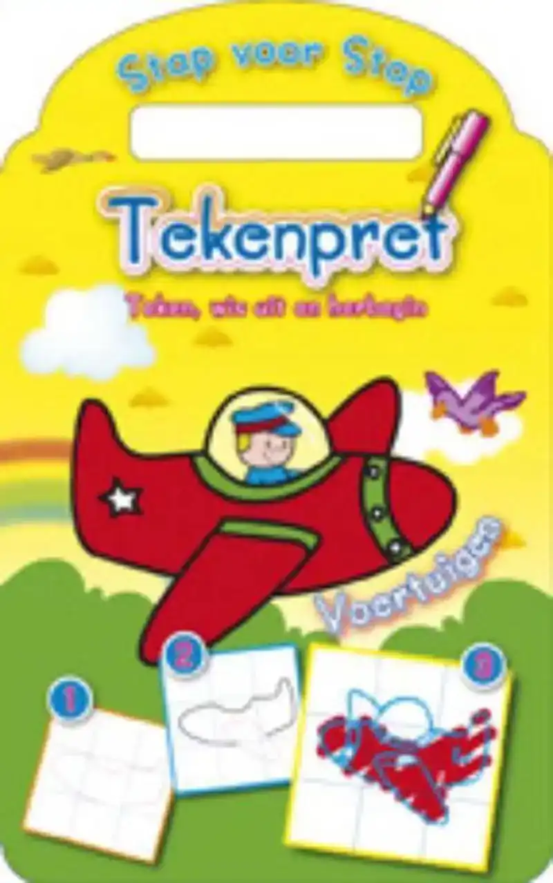 Stap voor Stap Tekenpret Voertuigen