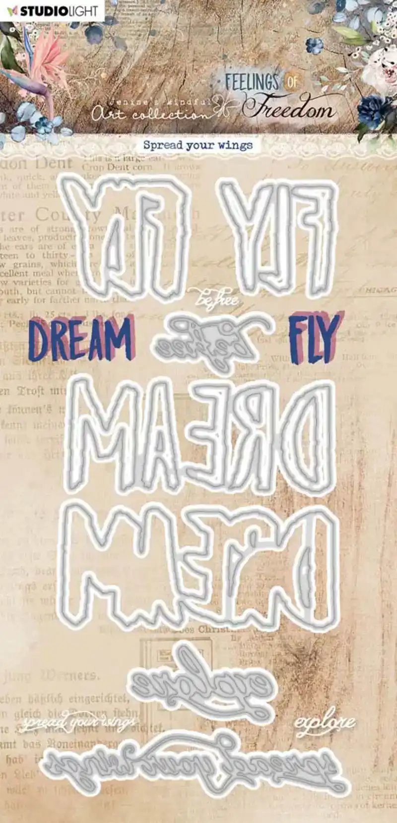 JMA Feeling of freedom Snijmal Spread your wings