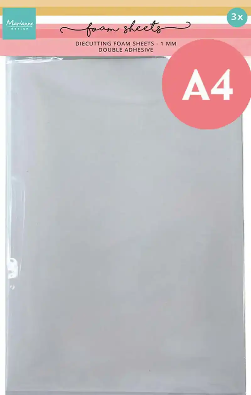Marianne Design Foam sheets A4 wit 1mm