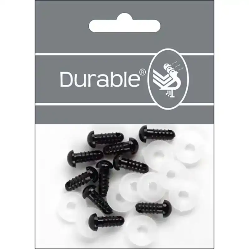 Durable veiligheidsoog 8 mm zwart