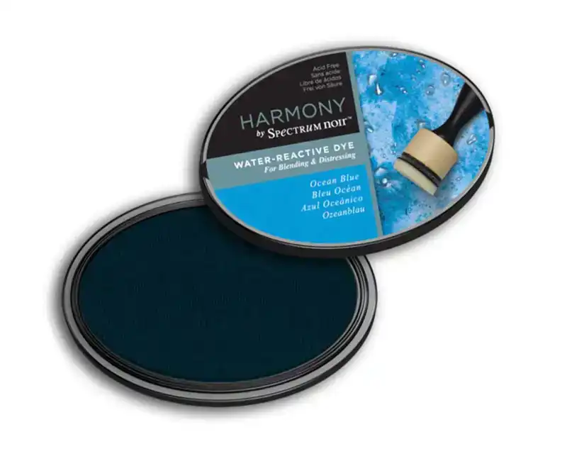 Spectrum Noir Inktkussen - Harmony Water Reactive - Ocean Blue (Oceaanblauw)