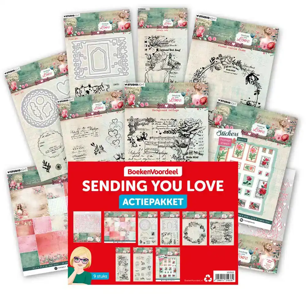 Sending You Love Actie Pakket Jeanine's Mindfull Art