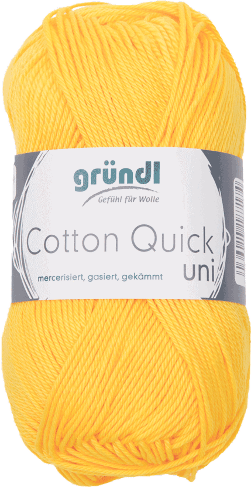 Cotton Quick Uni 138 Mais Geel 50gr