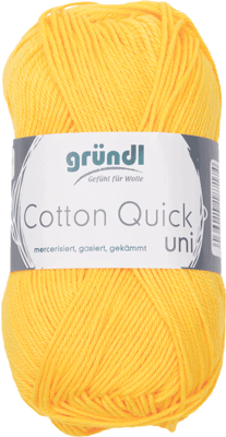 Cotton Quick Uni 138 Mais Geel 50gr