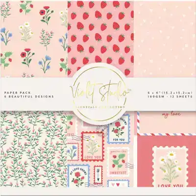 Paperpad Violet studio Love Letters