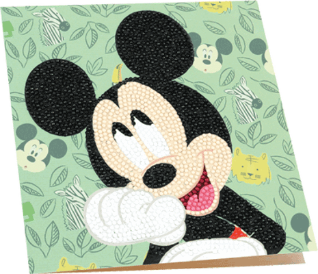 Disney diamond painting kaart Mickey