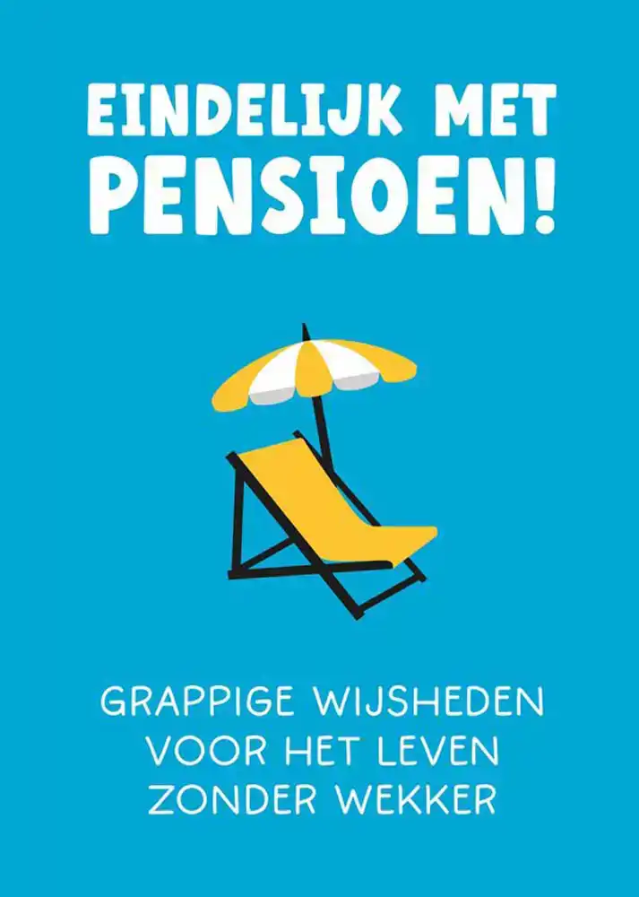 Cadeauboekje Eindelijk met pensioen