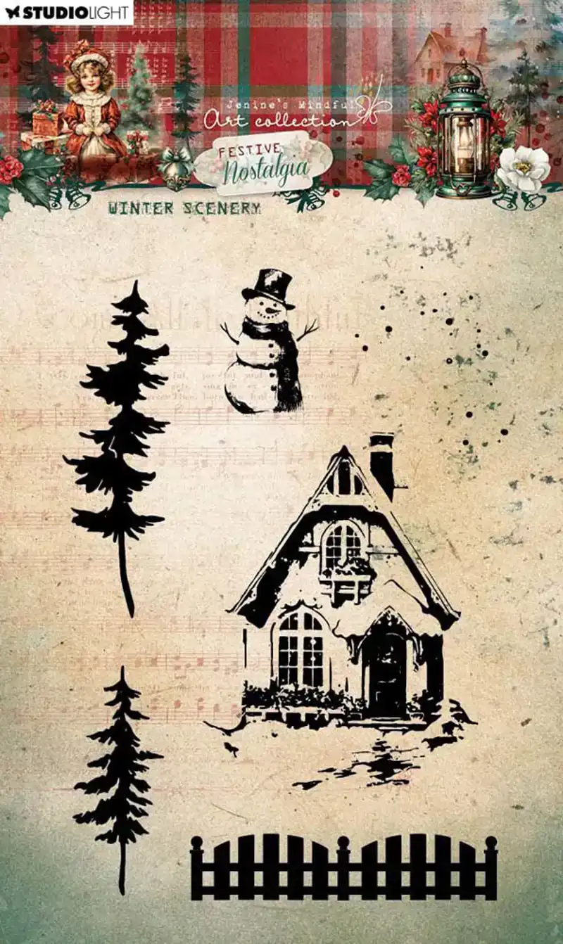 JMA clear stamp winter scenery Festive Nostalgia
