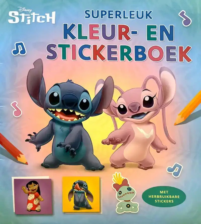 STITCH STICKERBOEK
