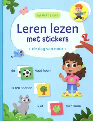 Leren lezen met sticker - De dag voor Noor