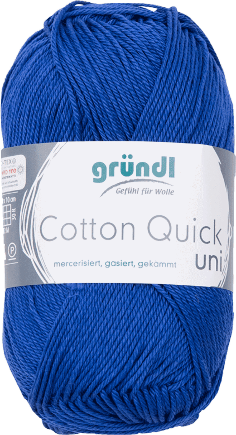 Cotton Quick Uni 135 Marine Blauw 50gr