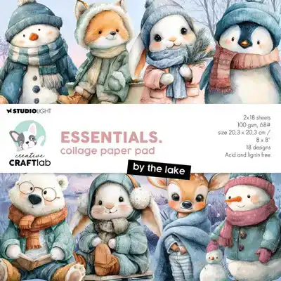 Studio Light Creative Craftlab Essentials Collage Paper Pad By the Lake