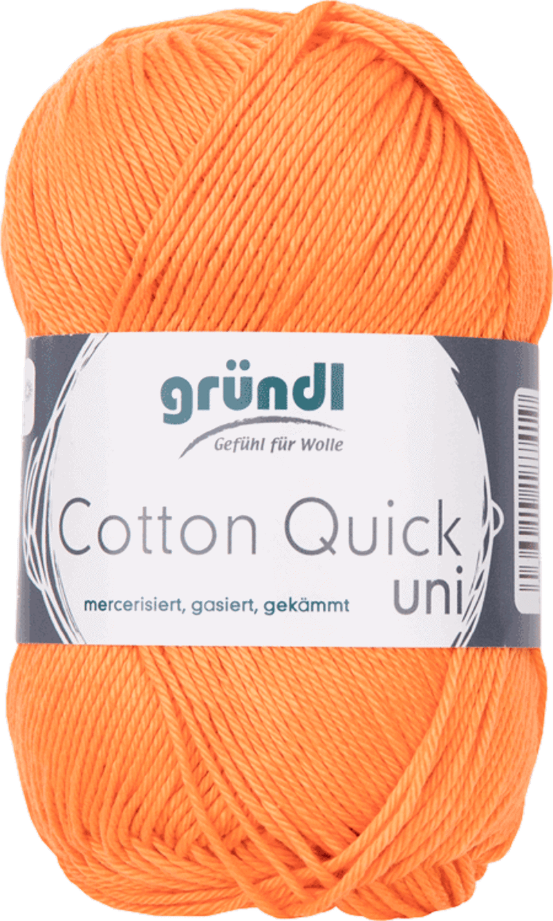 Cotton Quick Uni 146 Oranje 50gr