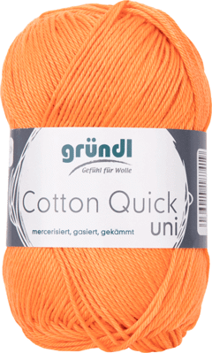 Cotton Quick Uni 146 Oranje 50gr