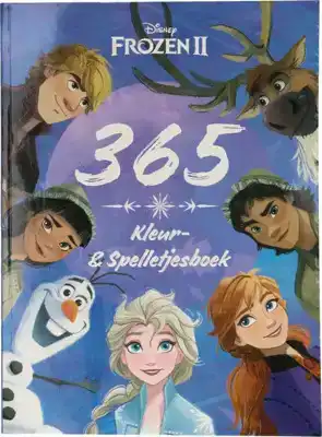 365 kleur- en spelletjesboek Frozen