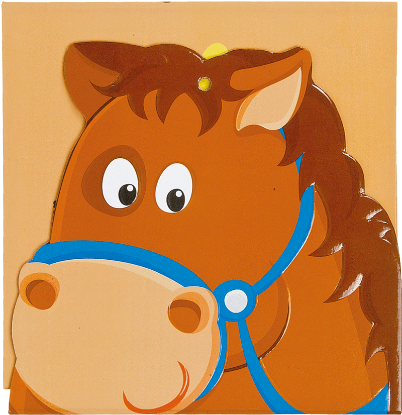 Kartonboek & Groeimeter Paard