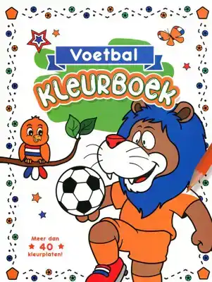 Voetbal kleurboek