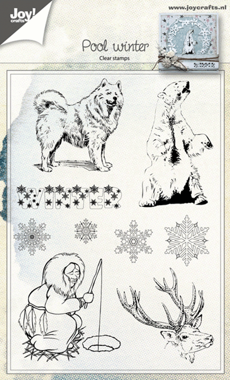 JOY clearstempel poolwinter