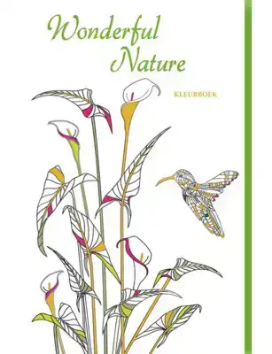 Wonderful nature - kleurboek met elastiek