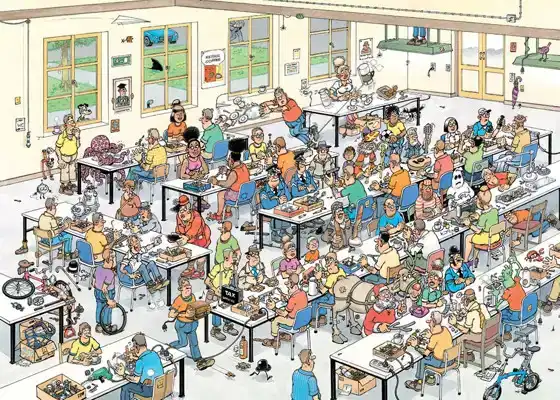 Legpuzzel Jan van Haasteren - Kunnen wij het maken?