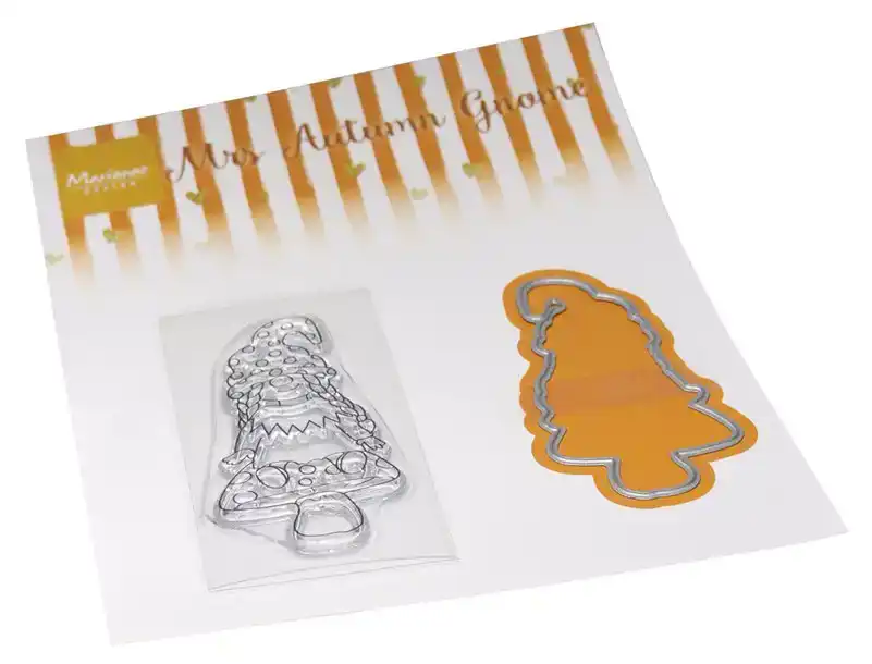 MD Clear Stamp Mrs. Autumn Gnome