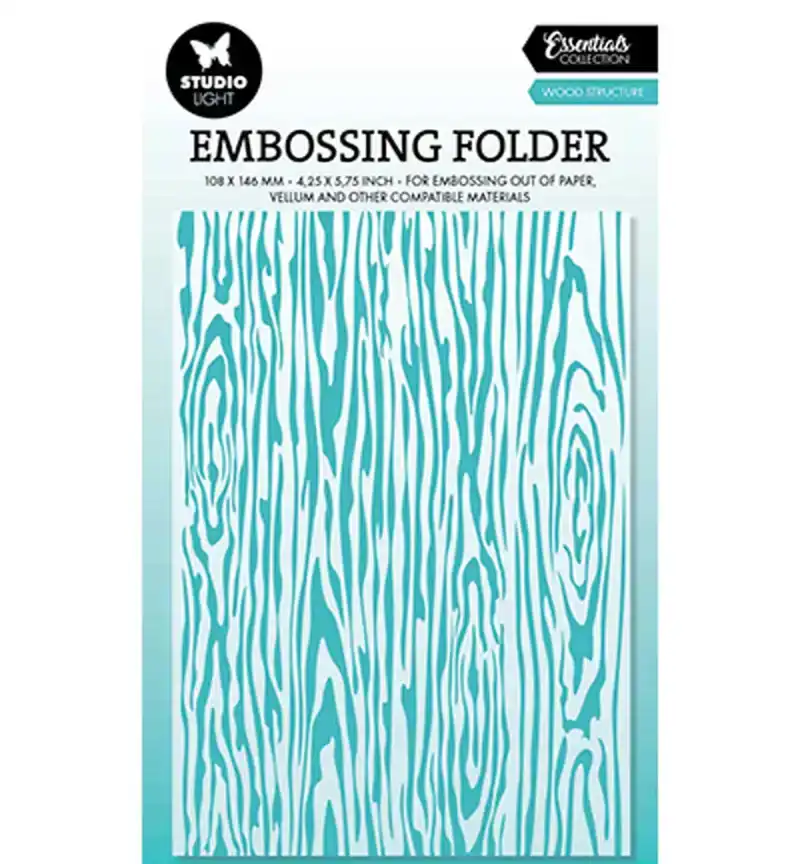 Embossing folder Wooden planks
