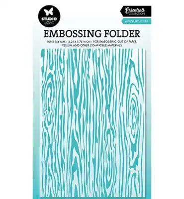 Embossing folder Wooden planks