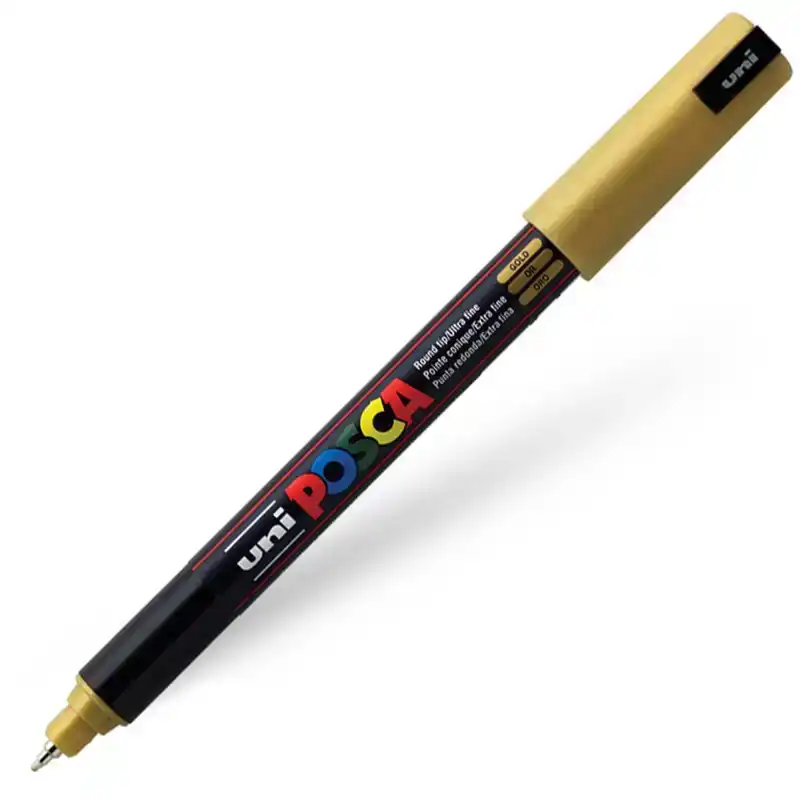 POSCA VERFMARKER PC-1MR GOUD EXTRA-FIJN