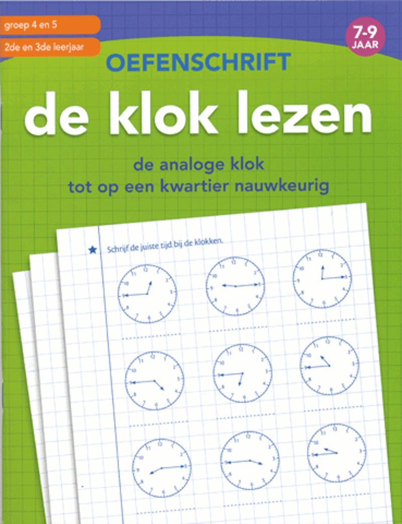 Eerste Oefenschrift De klok lezen