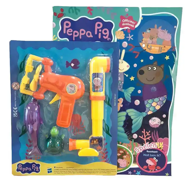 Peppa Pig activity - Bellenblaas zee