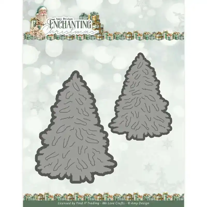 AD Enchanting christmas snijmal Trees