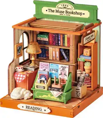 Robotime The Muse Bookshop DS040