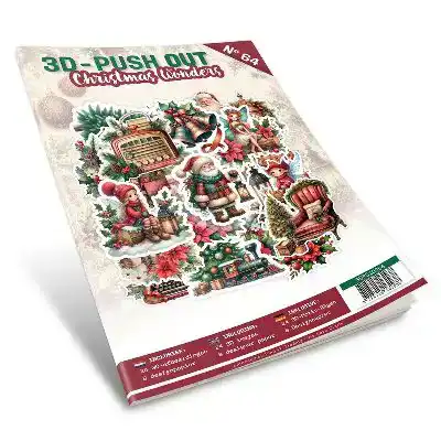 3D Push-Out Book 64 Christmas Wonders