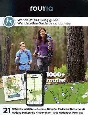 Routiq wandelatlas Nederland