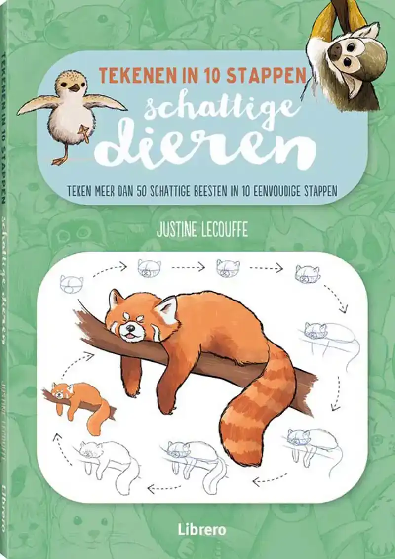 Schattige dieren - tekenen in 10 stappen