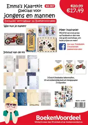 Emma's kaartenkit 007 Speciaal voor jongens en mannen