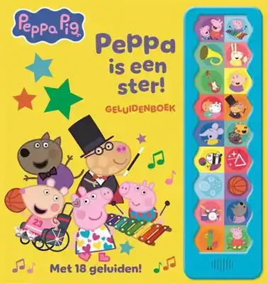 Peppa Pig - Peppa is een ster geluidenboek