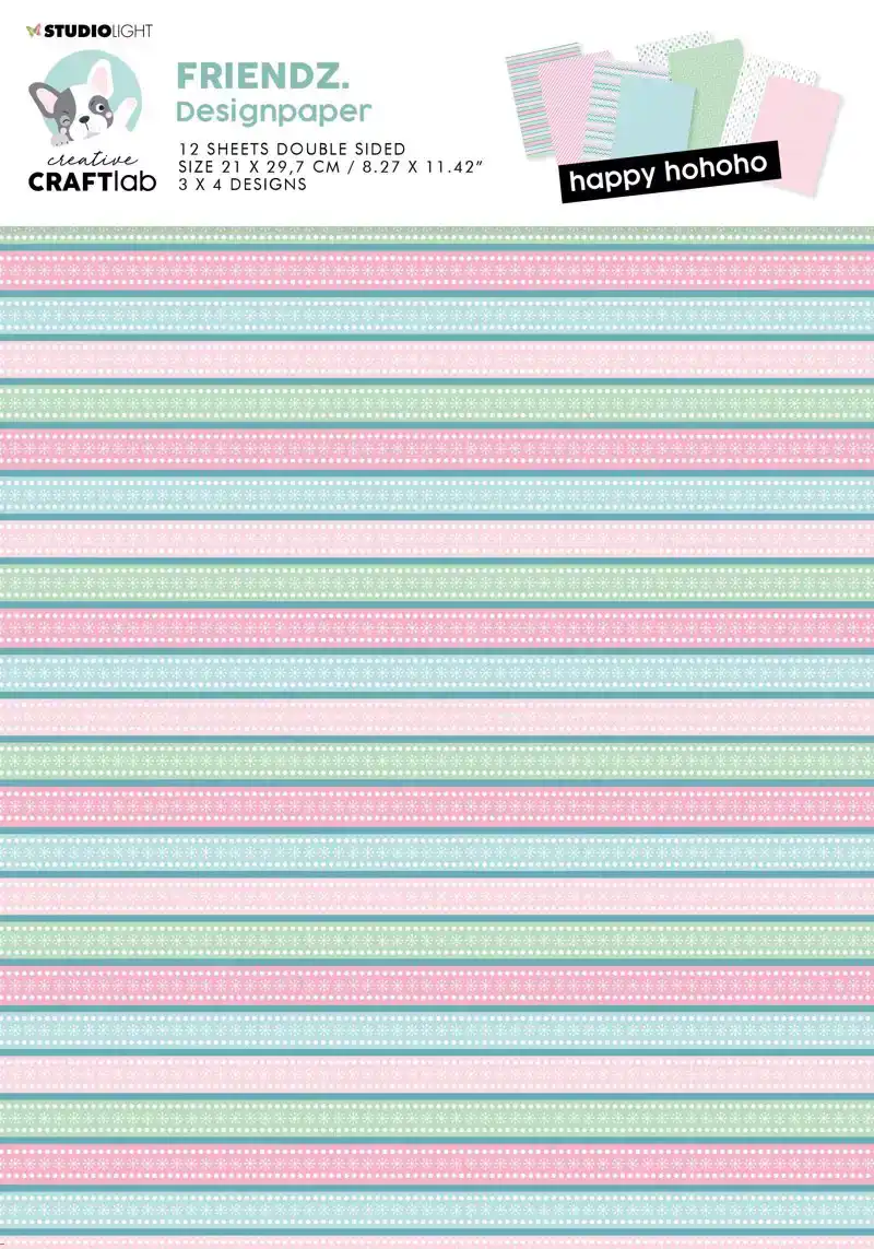 Creative Craftlab Paperset Pastels Winter