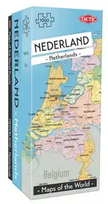 Legpuzzel Tactic Maps The Netherlands