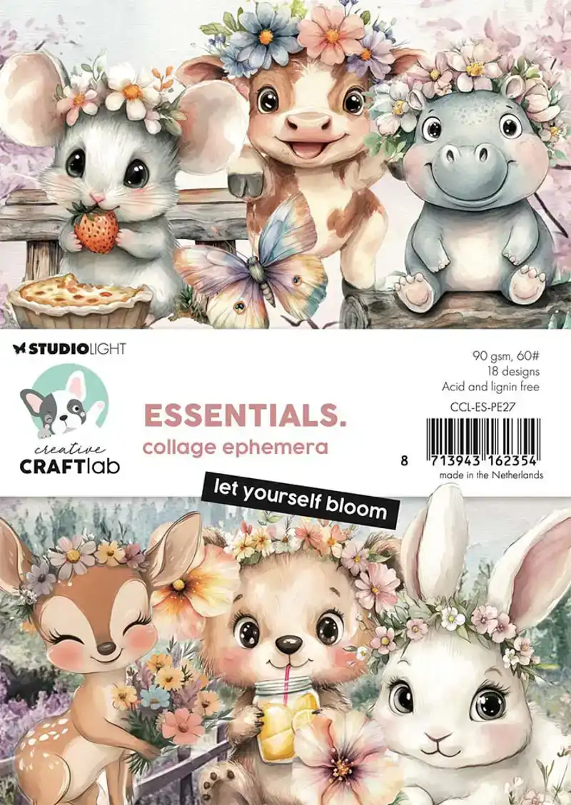 Creative Craftlab Essentials Ephemera Let Yourself Bloom