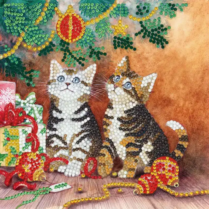 Crystal Card Kit Magic of Christmas XM136