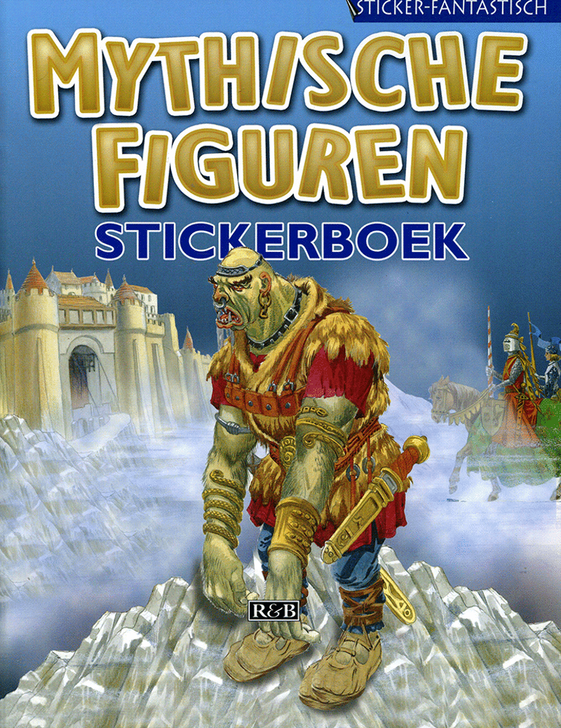Stickerboek - mythische figuren