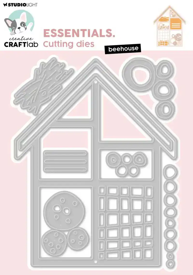 Creative Craftlab snijmal beehouse - 8 delig
