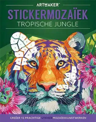 Stickermozaïek Jungle