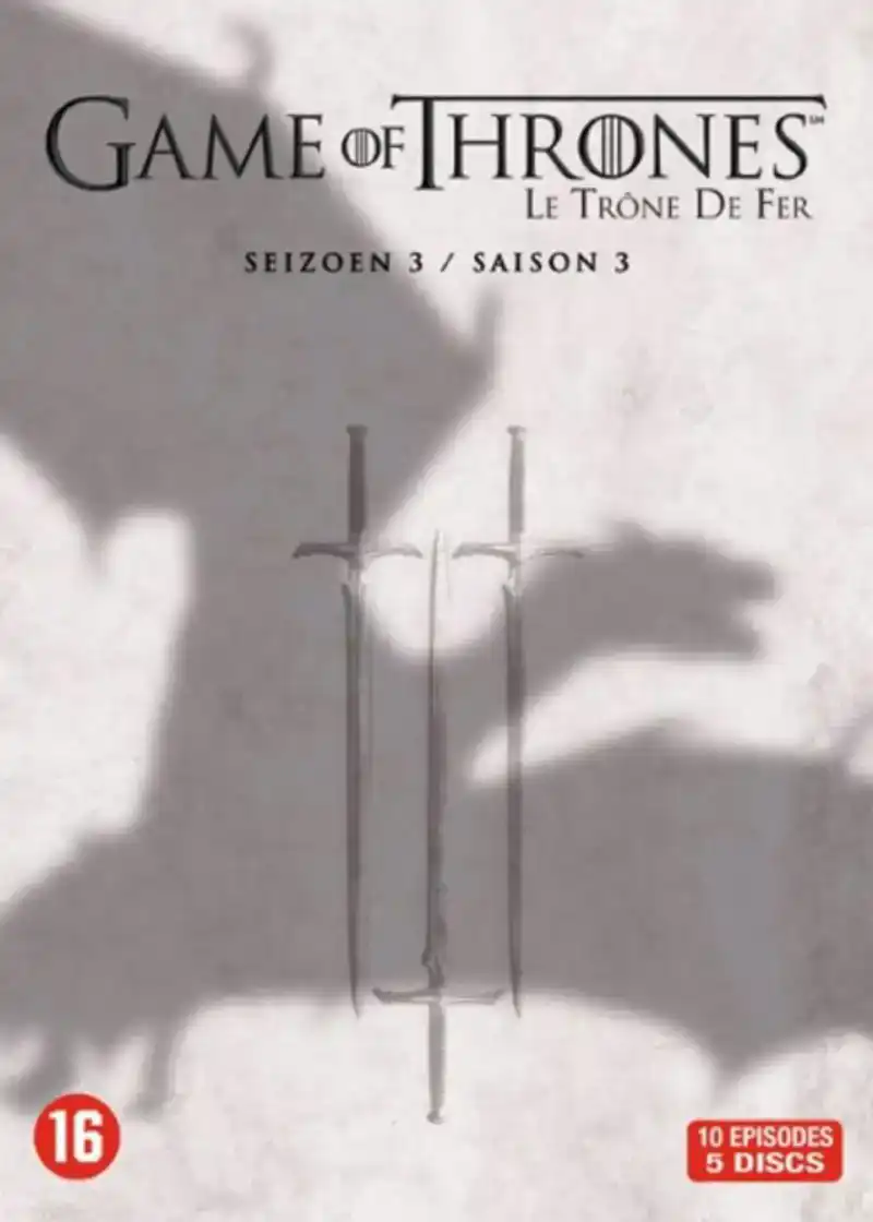 Game of thrones - Seizoen 3 - DVD
